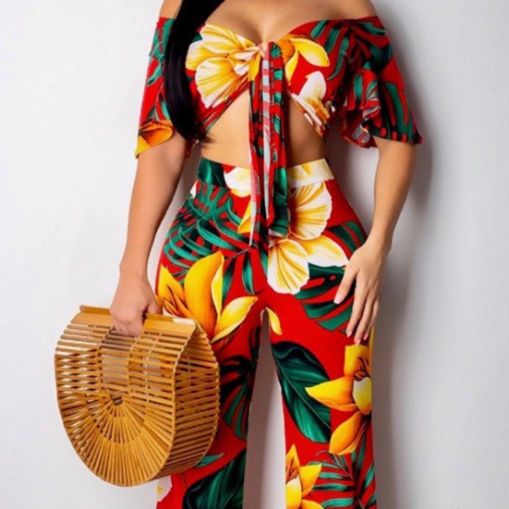 Honolulu Two Piece Pants Set
